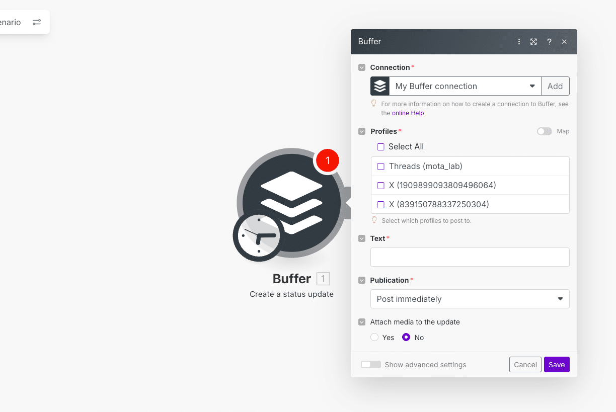 note記事をAIで要約&紹介文から自動でXやThreadsに配信する方法の画像